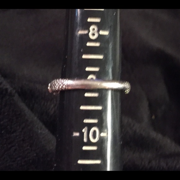 Judith Ripka Diamonique flower sterling ring - Picture 10 of 13